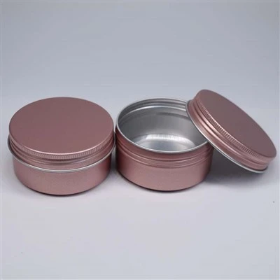 48*21 30ml Guld Pink tilpasset trykt aluminiumsbeholder med låg